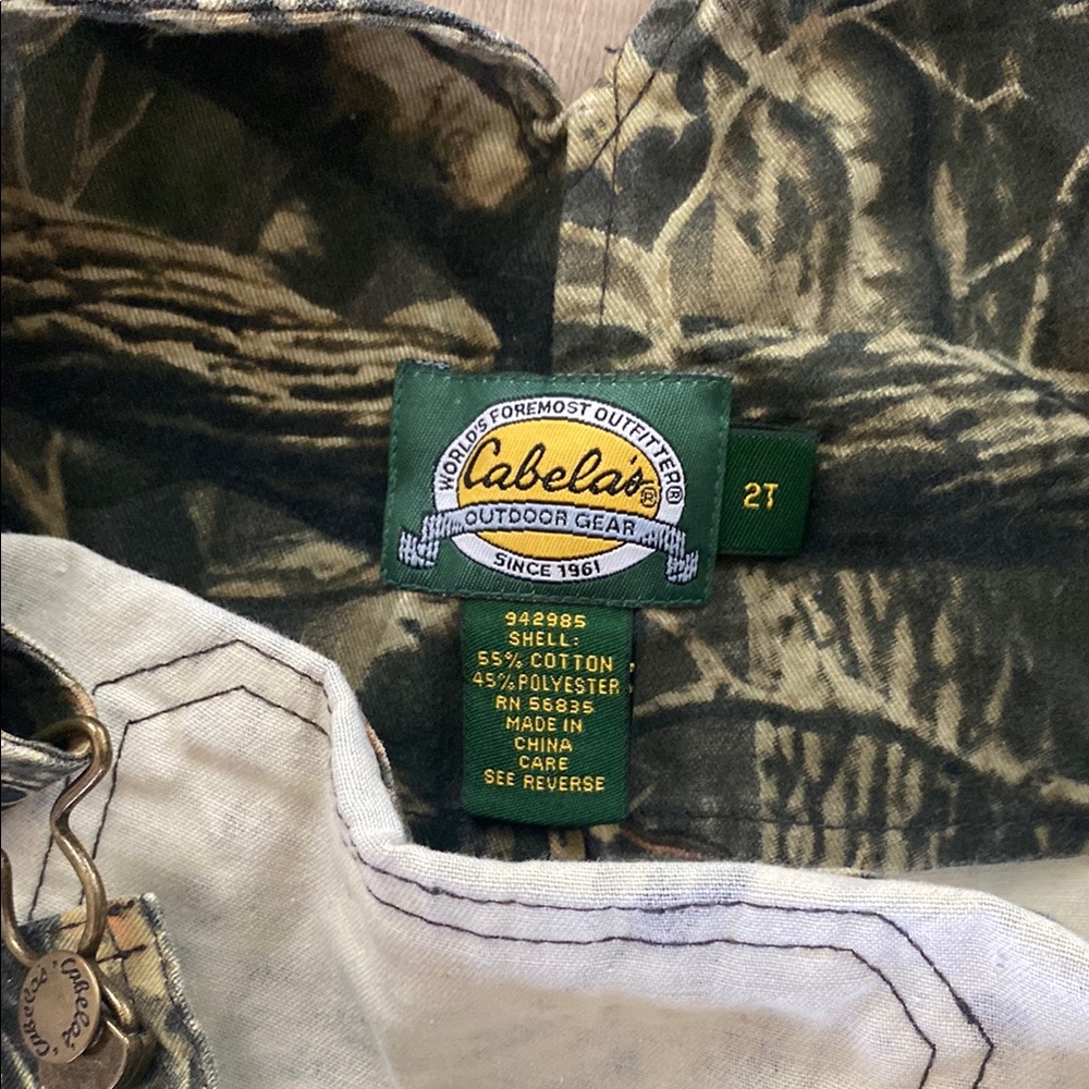 Cabela’s Kids Camouflage Overalls - Picture 3 of 4
